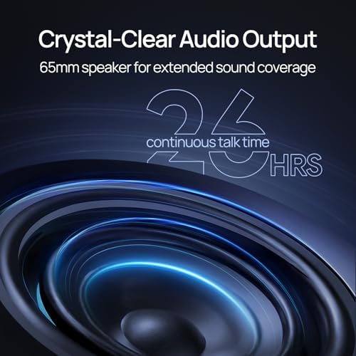 Yealink Bluetooth Speakerphone SP96 Support Daisy-Chain 26H Talk Time Teams Certified 65mm Conference Speaker and 6 Microphones Smart AI Noise-Canceling 5m Voice Pickup Radius 1.2m USB C/A 400g - Image 3
