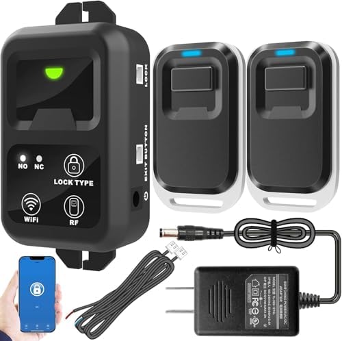 UHPPOTE 2.4GHz WiFi Wireless RF Remote Control Door Access Control System by UHPPOTE