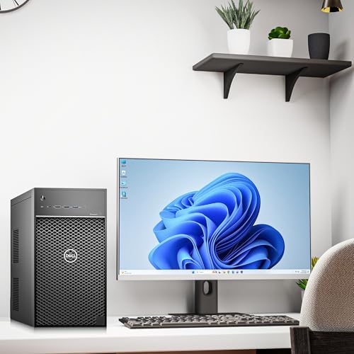 Dell Precision 3640 Tower Desktop PC – Intel Core i9-10900 Up to 5.20GHz – 16GB DDR4 RAM – 256GB SSD – 500GB HDD – Keyboard & Mouse – Wi-Fi – Windows 11 Pro Business – Workstation Computer (Renewed) - Image 5