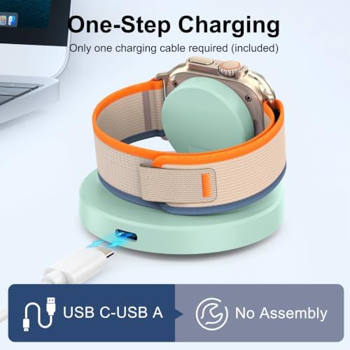 Upgraded for Apple Watch Charger, Foldable Travel Fast Charging Dock - Image 2
