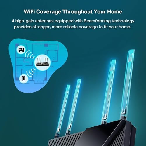 TP-Link Dual-Band AX3000 Wi-Fi 6 Wireless Gigabit Internet Router for Home - Image 5