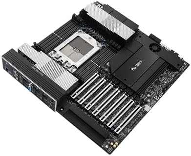 ASUS Pro WS WRX90E-SAGE SE EEB Workstation Motherboard, AMD Ryzen™ Threadripper™ PRO 7000 WX-Series, ECC R-DIMM DDR5, 32 Power-Stage,7xPCIe 5.0x16, PCIe 5.0 M.2, 10Gb & 2.5Gb LAN, Multi-GPU Support - Image 5