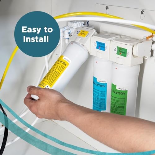 AquaTru Classic VOC Carbon Replacement Filter (Stage 4) – Compatible with AquaTru Classic, Classic Smart & Under Sink Purifier Models (Green) - Image 6