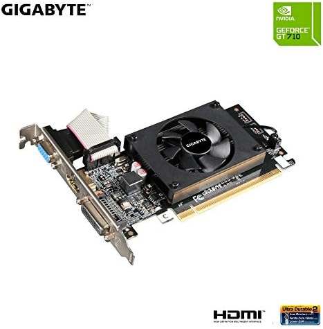 GIGABYTE 2GB RAM DDR3 SDRAM Video Graphics Cards GV-N710D3-2GL REV2.0 for Desktop - Image 3