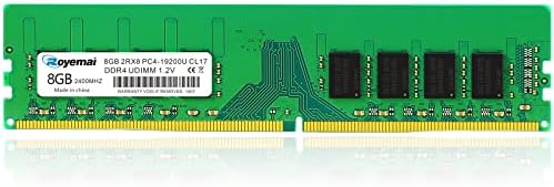 PC4-19200 DDR4 2400 8GB (1x8GB) RAM PC4 19200U 2400MHZ 2Rx8 288-pin 1.2v 8G Memory Upgrade for Desktop by DUOMEIQI