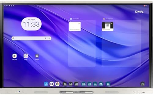 Smart MX255-V5 Board Interactive Display with IQ, 25 Inch, 3840 x 2160 Resolution by SmartInk