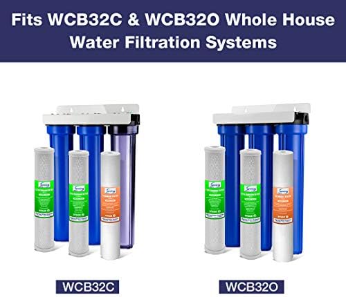 iSpring FP25X25 whole house sediment filter replacement cartridge, 20" x 2.5", 25 piece - Image 4