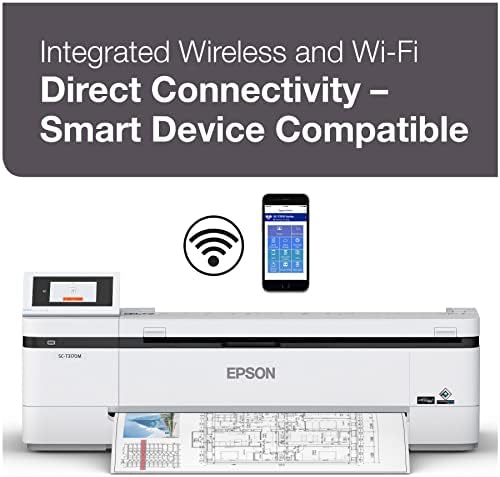 Epson SureColor T3170M 24 in Wide Format Wireless Printer Scanner Copier - Image 5