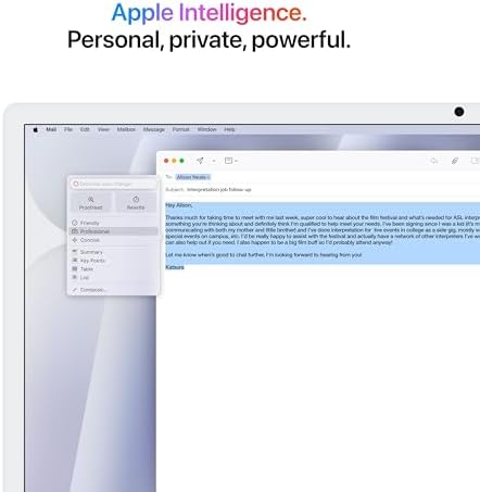 Apple 2024 iMac All-in-One Desktop Computer with M4 chip with 10-core CPU, 10-core GPU: Built for Apple Intelligence, 16GB Unified Memory, 256GB SSD Storage; Silver with AppleCare+ (3 Years) - Image 3