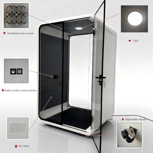 Soundproof Office Pod Booth,Small Office Pod,Prefab Office Pod Booth - Image 2