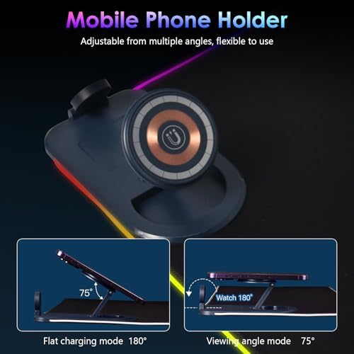 RGB Gaming Mouse Pad, Wireless Charging Mousepad, Mouse Mat - Image 6