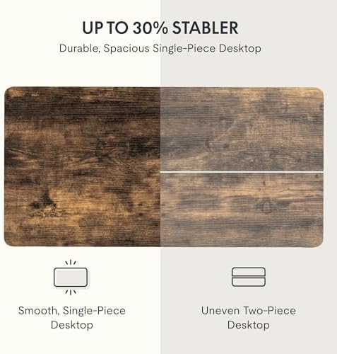 FLEXISPOT EN2 55"x28" Whole-Piece Standing Desk with Power Strip - Image 5