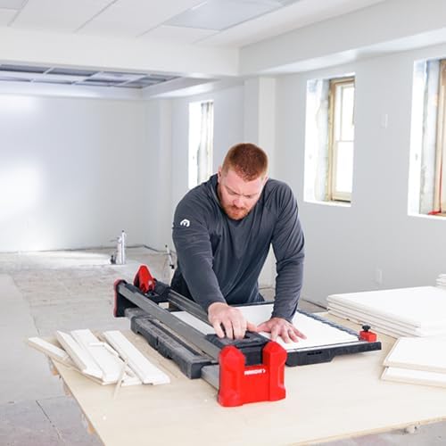 Arrow RevealCut 2' Ceiling Tile Cutting Workstation, Manual Acoustic Tile Cutter for 2'x2' Tiles, 72 Cut Configurations, Factory-Grade Edge Profiles, OSHA-Compliant, Model RC200 - Image 7