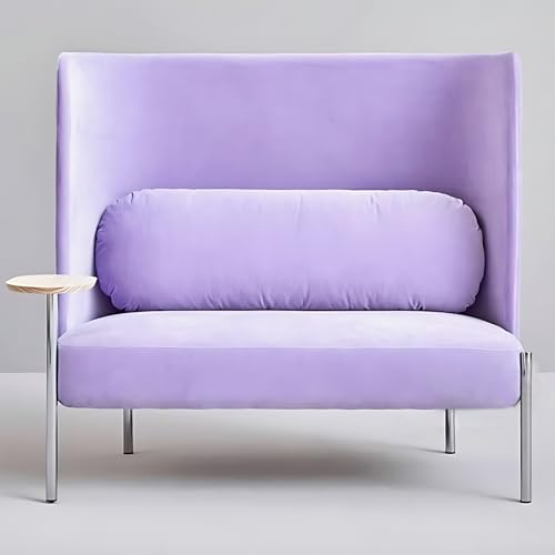 Privacy Seat - Office Guest & Reception Chairs with Purple Modern Shades,Privacy Chair&Modular Seating Includes High Privacy Backrest for Meeting Room,Study,Recreation Area (Purple) by X-Comfot