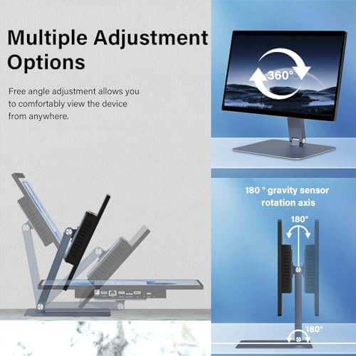 15.6" All-in-One Desktop Computers, Touchscreen Android 12 Industrial Panel Pc RK3399 4GB RAM/64GB ROM AIO Desktop with Pivoting Mount, HDMI 2.0 for Office/Automation/Kiosk/Bar/Warehouse - Image 4