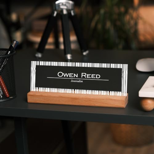 Personalized LED Desk Name Plate – Custom Office Name Sign - Image 5