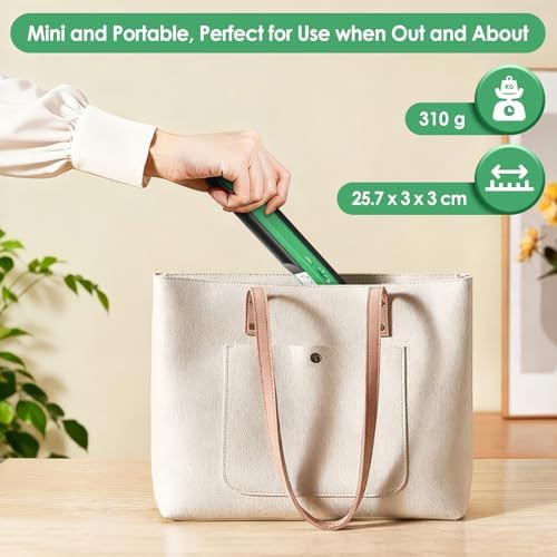 Portable Handheld Scanner A4, 900 DPI Document & Photo Scanner Green, JPEG/PDF, Mobile Book Card Scanner with 16GB TF Card, USB Transfer, Compact Portable Scanner for Documents Photos Receipts - Image 3