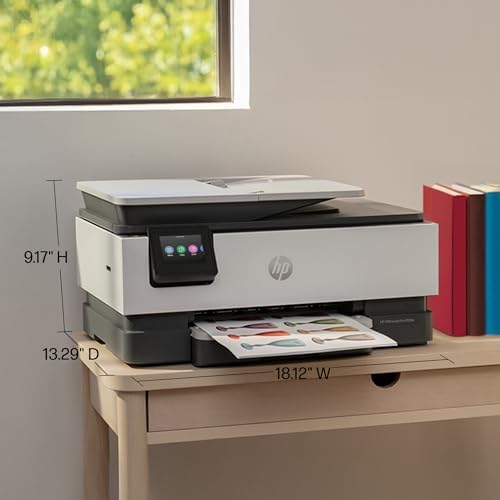HP OfficeJet Pro 8135e Wireless All-in-One Color Inkjet Printer, Print, scan, Copy, fax, ADF, Duplex Printing Best-for-Home Office, 3 Month Instant Ink Trial Included, AI-Enabled (40Q35A) - Image 5