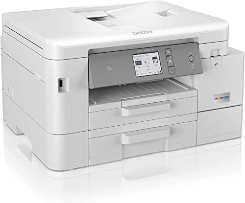 Brother MFC-J4535DW INKvestment Tank All-in-One Color Inkjet Printer with NFC, Duplex and Wireless Printing Plus Up to 1-Year of Ink in-Box, Works with Alexa (Renewed), White - Image 6