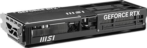 msi Gaming RTX 5080 16G Inspire 3X OC Black Graphics Card, GPU (16GB GDDR7, 256-bit, Extreme Clock 2655 MHz, DisplayPort x 3 2.1a, HDMI 2.1b, NVIDIA Blackwell Architecture) - Image 6