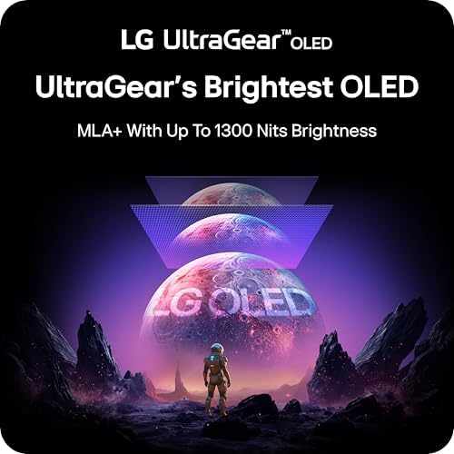 LG 27GX790A-B 27-inch Ultragear OLED Gaming Monitor QHD 1440p 480Hz, 0.03ms, DisplayPort 2.1, True Black 400, NVIDIA G-Sync, AMD FreeSync Premium Pro, HDMI, USB, Tilt/Height/Swivel/Pivot Stand, Black - Image 5