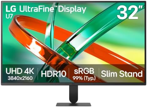 LG 32U701B-B 32-inch Ultrafine 4K UHD 60Hz HDR10 HDMI DP Computer Monitor by Unknown