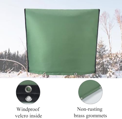 24"Wx24"H Backflow Preventer Insulation Cover, Sprinkler Covers for Outside - Image 4