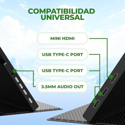 AOC 16" Portable Monitor FHD 60Hz USB-C IPS Ultra Slim Smart Cover 16T20 - Image 2