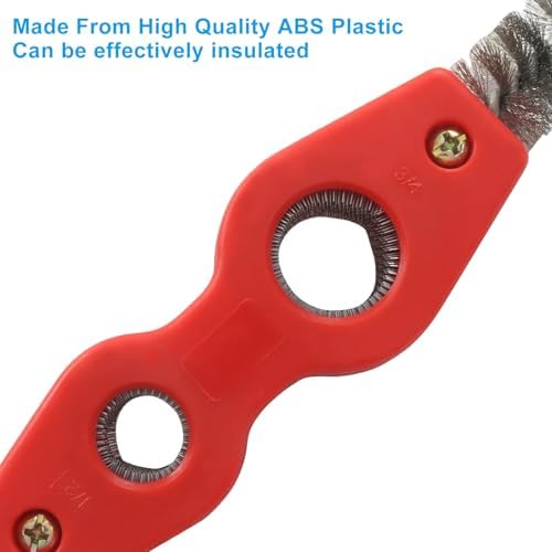 Hitefu 4-in-1 Copper Pipe Cleaner, Black & Red, 2 Pcs - Image 4
