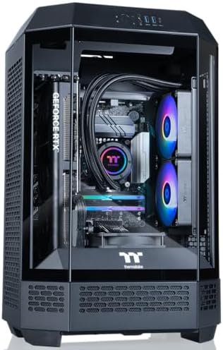 Thermaltake LCGS Reactor u2670T Gaming Desktop (Intel® Core™ Ultra 7 265KF, 32GB 6400MT/s DDR5 RGB Memory, NVIDIA GeForce® RTX 5070 Ti, 2TB NVMe M.2, WiFi, Windows 11) T3BK-B860-57T-LCS by Thermaltake