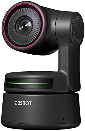 OBSBOT Tiny PTZ 4K Webcam, AI Tracking & Autofocus, Video Conference Camera by OBSBOT