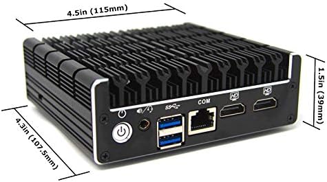 Protectli Vault FW2B - 2 Port, Firewall Micro Appliance/Mini PC - Intel Dual Core, AES-NI, 8GB RAM, 120GB mSATA SSD - Image 4