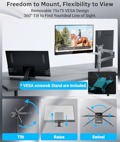 Ingnok Touchscreen Monitor for Laptop,Dual USB C,15.6Inch FHD 1080P - Image 5