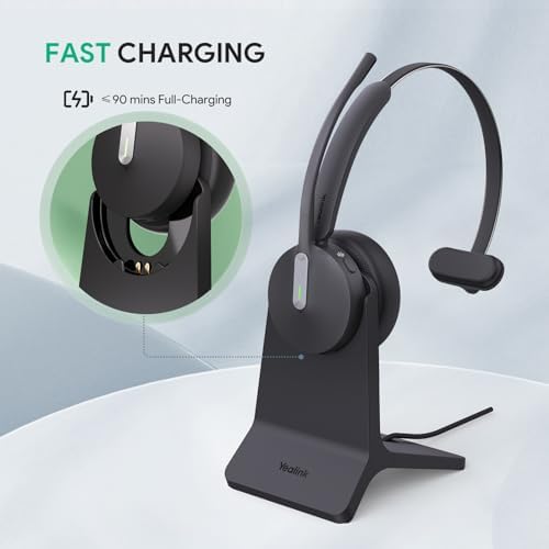 Yealink BH70 Mono Stand, Teams Certified Work Headset for Open Office Home - Image 3