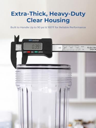 Heavy Metal & Chlorine Reduction Clear Whole House Water Filter System - Image 6