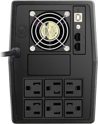 OPTI-UPS TS2000E (2000va 1200w) 3 Year Warranty Line Interactive UPS Battery Backup & Surge Protector AVR Automatic Voltage Regulator, Uninterruptible Power Supply *Requires 20-AMP Outlet See Picture* - Image 3