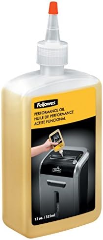Fellowes LX22M 20 Sheet P-4 Micro-Cut, Heavy Duty Paper Shredder for Office, 100% Jam Proof (White) & Powershred Performance Shredder Oil, 12 oz. Extended Nozzle Bottle (35250) - Image 5