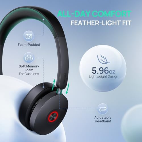 Yealink UH48 ANC Wired USB-C/A Headset,6 AI Noise-Canceling Microphones - Image 5