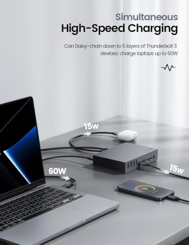 Yottamaster Thunderbolt 3 Docking Station 8K Display for Windows and Mac - Image 5