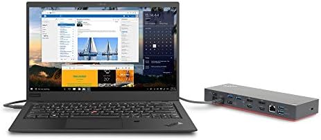 Lenovo ThinkPad Thunderbolt 3 Dock Gen 2 135W (40AN0135) Dual UHD 4K Display Capability, 2 HDMI, 2 DP, USB-C, USB 3.1 with 3 Years Warranty Card - Image 7