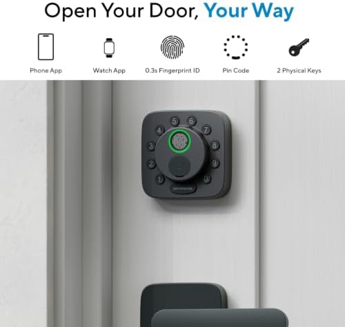 ULTRALOQ Bolt SE Wi-Fi Smart Lock, Matter Over Thread, App Remote Access - Image 2