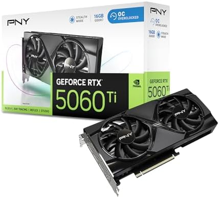 PNY NVIDIA GeForce RTX™ 5060 Ti 16GB OC Dual-Fan Graphics Card by Unknown