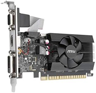 msi Gaming GeForce GT 710, Graphics Card, Desktop, HDMI/VGA/DVI - 2GB GDRR3 64-bit HDCP Support DirectX 12 OpenGL 4.5 Single Fan Low Profile, Nvidia by Unknown