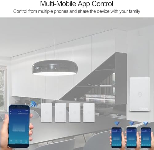 Zigbee Smart Touch Wall Light Switch, App/Voice Control, Night Vision, Tuya Gateway Required (White, 1 Gang（Neutral Wire Required）) - Image 6