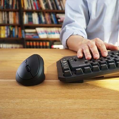 Perixx PERIMICE-719 Right-Handed Wireless Mini Vertical Mouse, 3 Level DPI - Image 2