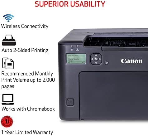 Canon imageCLASS LBP122dw - Wireless Monochrome Duplex Laser Printer - Image 6