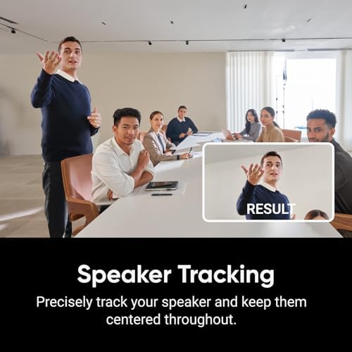 Insta360 Connect - AI Conference Room System with Android OS, Zoom Certified, Dual-4K Cameras, Speaker Tracking, 14-Mic Array, Voice Pickup to 33ft, Whiteboard Mode, Work with Teams/Google Meet/Webex - Image 4