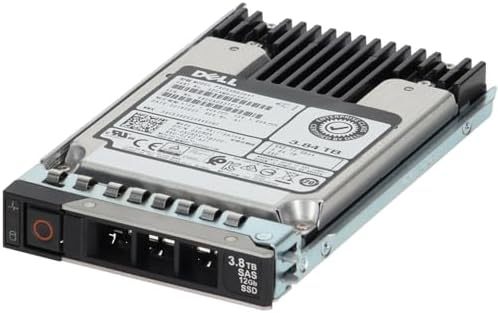 Dell Toshiba PX05SRB384Y 3.84TB 12Gb/s SAS Read Intensive Solid State Drive Bundle with Drive Tray - XCRDV by Amazon+Renewed