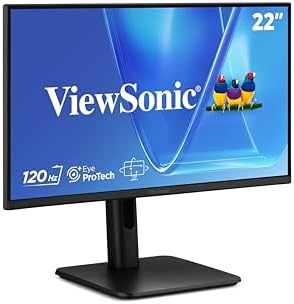 ViewSonic VG2242 22 Inch 1080p Monitor, VA Display with 120Hz for Smooth Home and Office Productivity, Advanced Ergonomics, HDMI, DisplayPort, VGA, and USB Inputs by Unknown