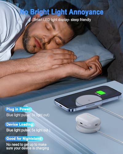 Magnetic Wireless Charger Mag Safe Charging Pad for iPhone 17/16/15/14/13 - Image 6